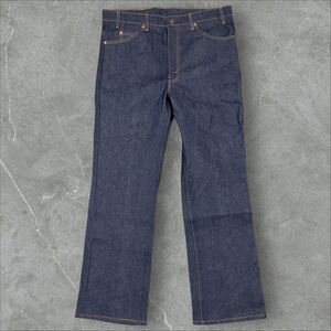 Vintage 80s New Old Stock Levi's 517 Boot Cut Denim Jeans Orange Tab - 38x30